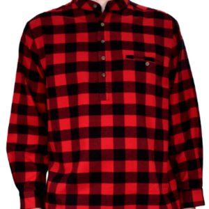 Lee Valley Grandfather Shirt LV9 Red Black Check Small